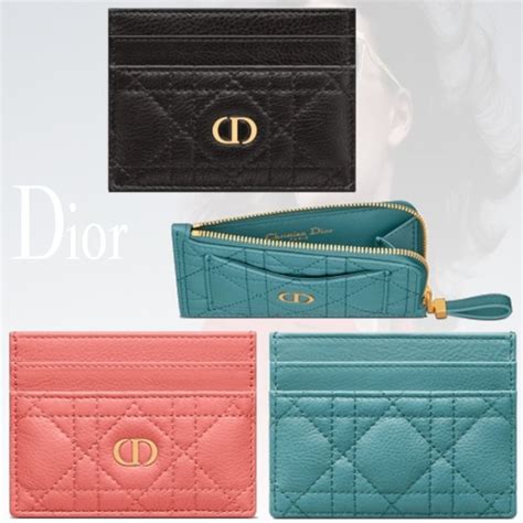 christian dior caro medium|dior caro card holder.